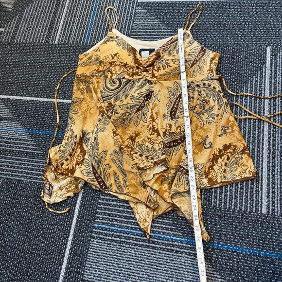 Y2K Vintage Tank Top Gemini XL Babydoll asymmetrical hem - Picture 10 of 10